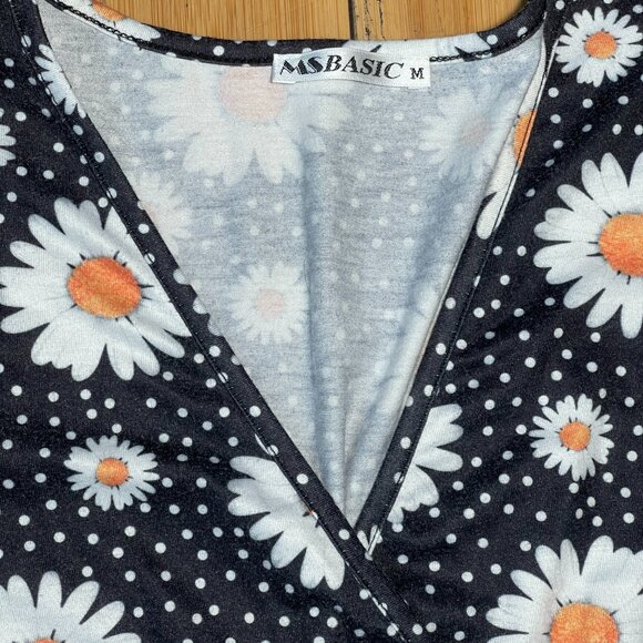 Ms Basic Woman Soft Short Summer Dress Sz M - Picture 2 of 5